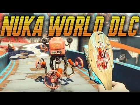 Fallout 4 Nuka World DLC GAMEPLAY Walkthrough - Exploration,New Weapons & More (Nuka World Gameplay)