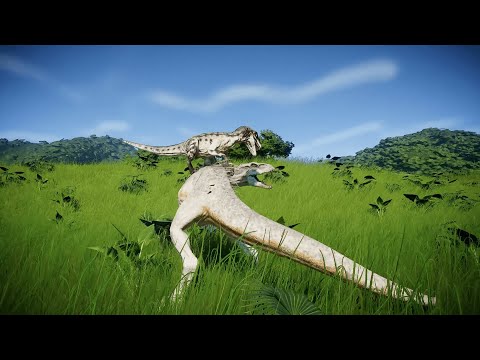 Indoraptor VS Velociraptor Breakout & Fight Jurassic World Evolution Dinosaurs Fighting