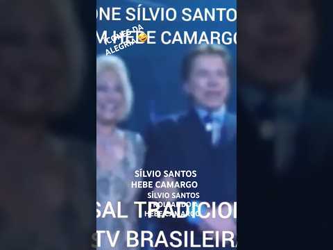 MELHORES MOMENTOS DE #silviosantos TROLLANDO À HEBE CAMARGO #short 1ªparte