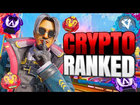High Level Crypto Ranked Gameplay - Apex Legends (No Commentary)