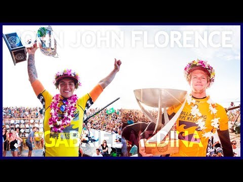 GABRIEL MEDINA v JOHN JOHN FLORENCE || All head-to-head heats • Todas as disputas diretas