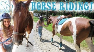 Horse Riding! Back at the Barn! | Crazy8Family