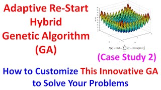 Adaptive ReStart Hybrid Genetic Algorithm (Test the Performance in Case Study 2)