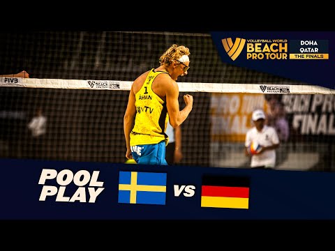 Åhman/Hellvig vs. Ehlers/Wickler - Day 1 Highlights | Doha Finals 2023 #BeachProTour