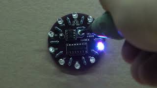 W 938 - Rotující LED světlo elektronická stavebnice