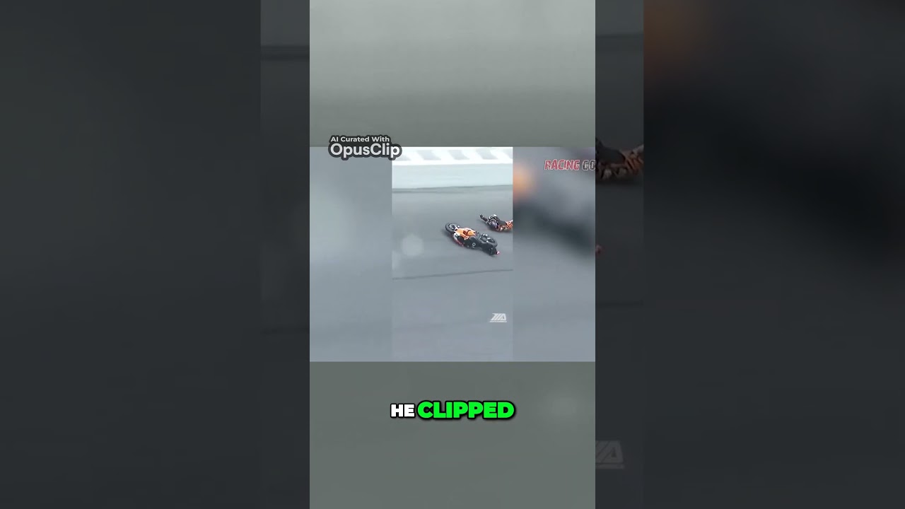 Intense Bike Race Crash  Heart Stopping Moment Caught on Camera