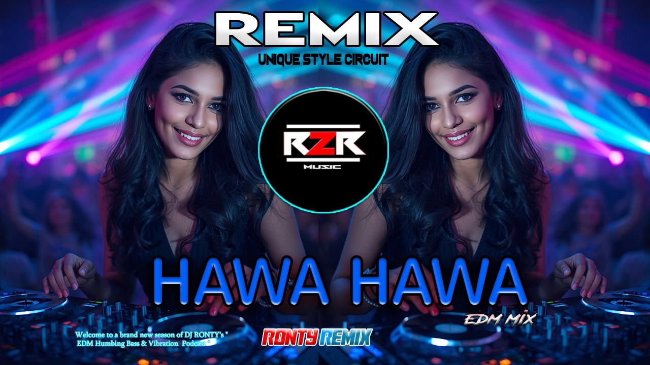 Hawa Hawa (Circuit Dance Remix) | Unique Style Circuit Remix | EDM Club Mix 2026 | DJ R2R Music