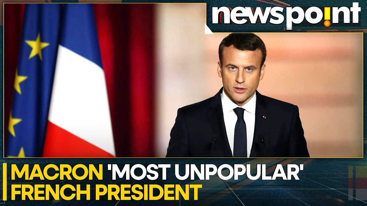 France Politics: Macron's Approval Ratings Drops | Macron As Unpopular As Hollande | WION NEWSPOINT