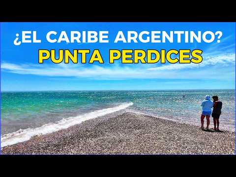 【4K】PLAYA PUNTA PERDICES - Una MARAVILLA Natural de RIO NEGRO | Puerto San Antonio Este