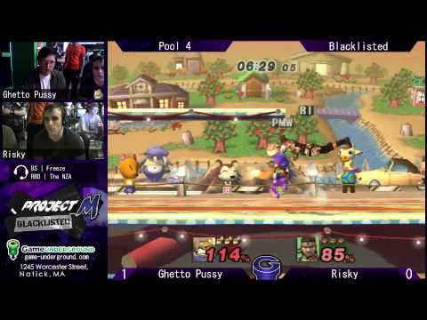 Blacklisted PM Pools: GP (Fox, Lucas) vs. Risky (Marth, Snake)