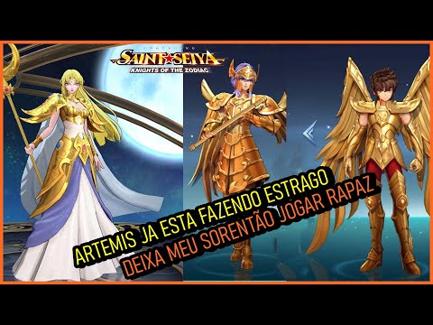 MELHOREI MINHA ARTEMIS, SORENTO MITANDO DEMAIS... SAINT SEIYA AWAKENING