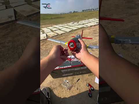 Volantex P51 Mustang Ready to Fly RC Plane#rctoys #airplane #shortvideo