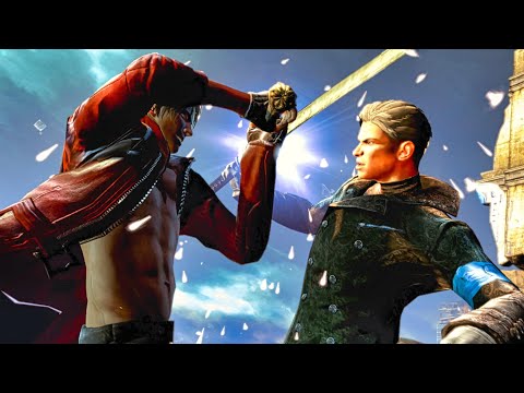Young Dante Vs Vergil Final Boss Fight & Ending - Devil May Cry PS5 (4K Ultra HD)