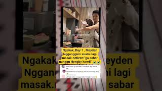 Download lagu Ngakak, Day 1 , Meyden Nggangguin suami lagi masak. #trending #shorts #meyden #hengki # #artist mp3