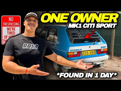 THIS IS HOW I FIND RARE MK1 GOLFS IN SOUTH AFRICA 🔥🇿🇦 #carhunting #mk1 #cars 