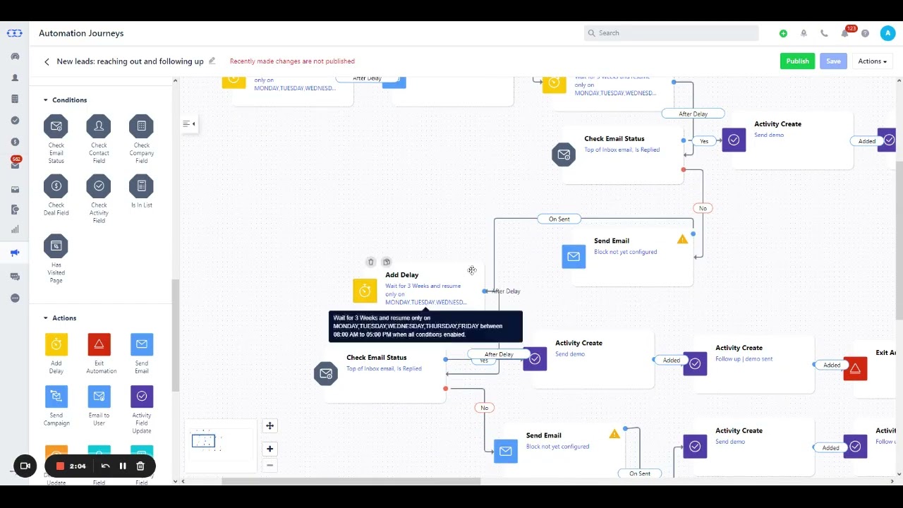 Building CRM Workflows