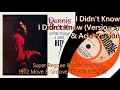 Dennis Brown - I Didn't Know [Discomix]