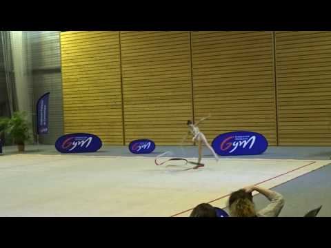 Marie Tarodo de la Fuente ruban - Nat A 14-15 ans - France Chambéry 2017