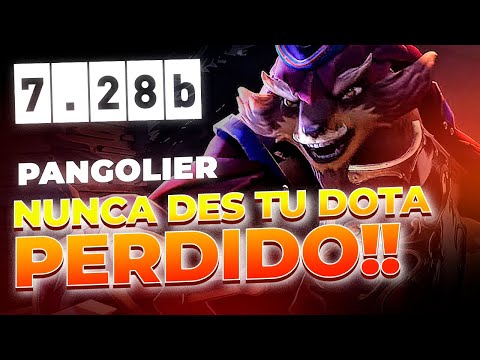 RECUPERATE Y CARREA EL DOTA CON PANGOLIER MID I GAMEPLAY DOTA NIVEL NORMAL