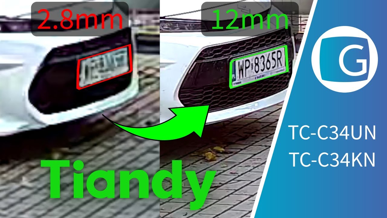 Zobacz jakie zalety daje kamera IP do monitoringu z funkcją MotoZOOM - Tiandy TC-C34KN/TC-C34UN