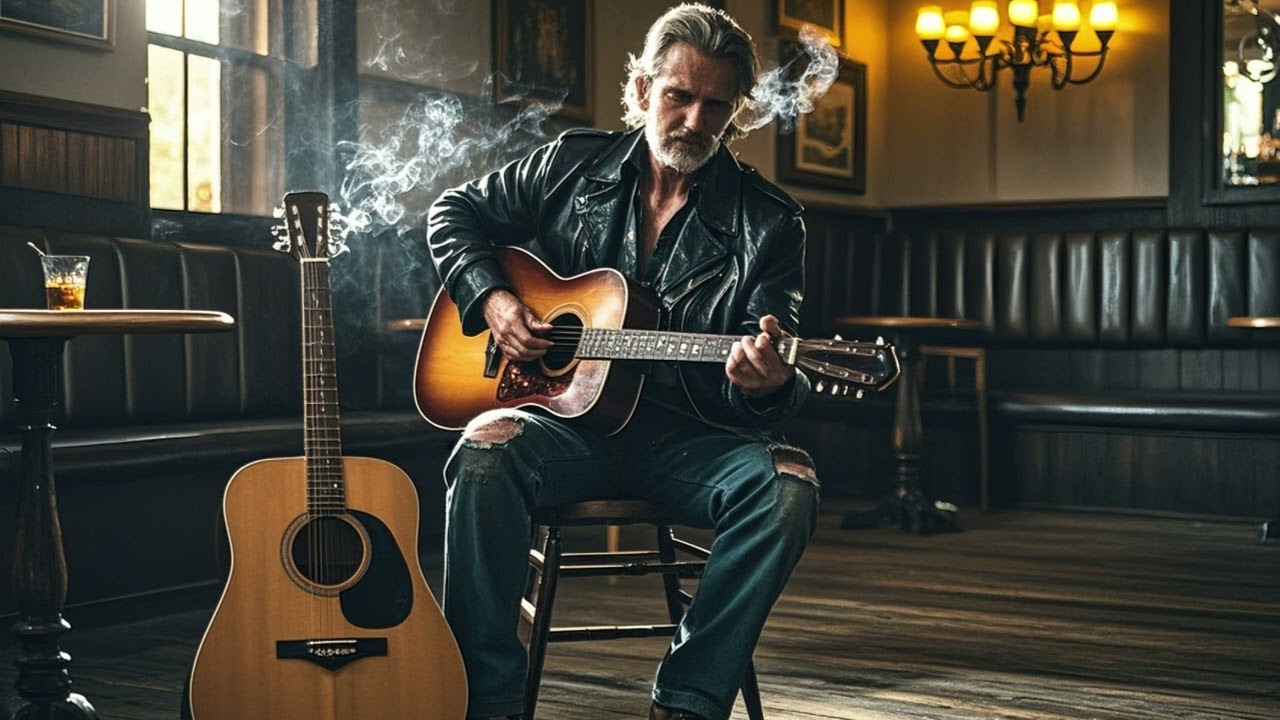 Whiskey and the Worn-Out Heart 🥃 | Deep Country Blues Rhythms 🌾 | Songs of Sorrow and Strength