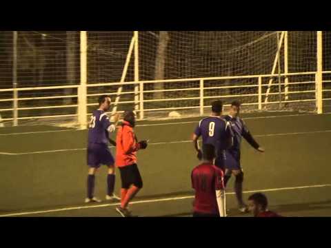 Fútbol 7 Bravo.  Primera Jornada 17.  Huracán F-7 -  Los Bordes del Área