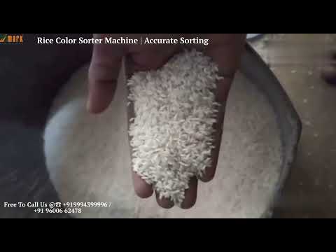 Raw Rice Color Sorting Machine