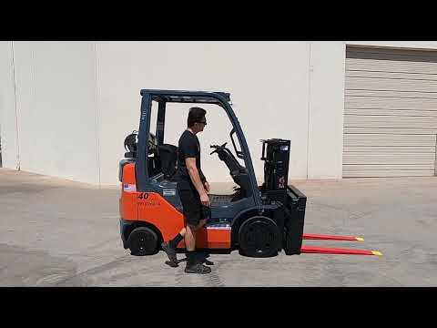 TOYOTA 8-series 8FGCU20 4,000lb LP (Propane) #6351 - Forklift for Sale