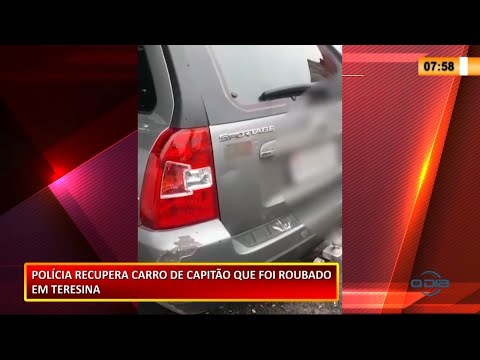 PoliÌcia recupera carro de capitaÌƒo que foi roubado em Teresina 22 01 2021