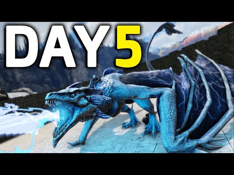 Counter RAIDING Castle Cave On DAY 5 - ARK PvP
