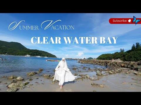 BEST SUMMER VACATION SPOT IN HONG KONG CLEAR WATER BAY BEACH SAIKUNG HONG KONG