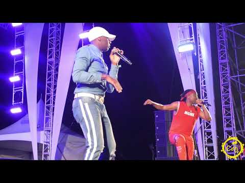 Machel Montano & Salty Performing At Army Fete 2020