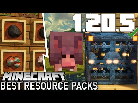 🔥Minecraft Texture Pack Madness - TOP 30 for 1.20.5! 🌟