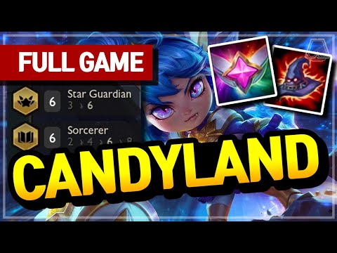6 Star Guardian Candyland Comp! - Teamfight Tactics Full Game | TFT Galaxies | Diamond