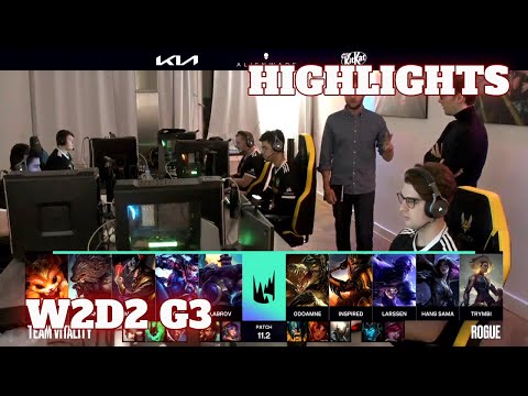 Vitality vs Rogue - Highlights | Week 2 Day 2 S11 LEC Spring 2021 | VIT vs RGE