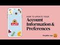 How To Update Your Account And Preferences Digital How To S ShopRite Grocery Stores