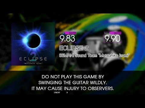 【GITADORA NEX+AGE Guitarfreaks】 ECLIPSE 2 MASTER Guitar & Bass