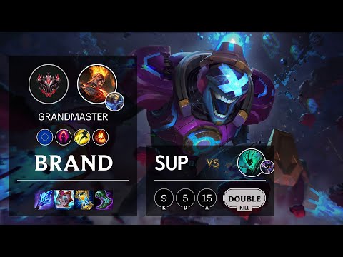 Brand Support vs Thresh - EUW Grandmaster Patch 11.16
