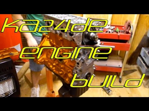 Engine rebuild KA24DE 240sx S13 S14