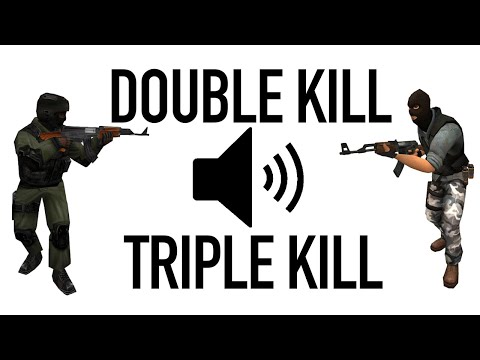 Counter Strike Double Kill Triple Kill Sound Effect ( HD ) Copyright Free