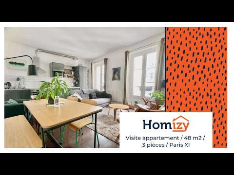 VISITE APPARTEMENT 🏠 3 PIÈCES - 48m2 - PARIS XI