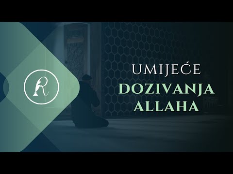 UMIJEĆE DOZIVANJE ALLAHA - Jasmin Durić, prof.