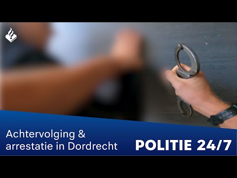 Achtervolging en arrestatie in Dordrecht | POLITIE 24/7