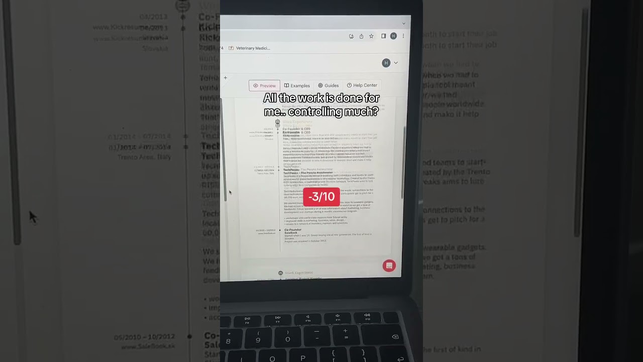 Why not to use the Kickresume resume checker 🙅🏼‍♀️