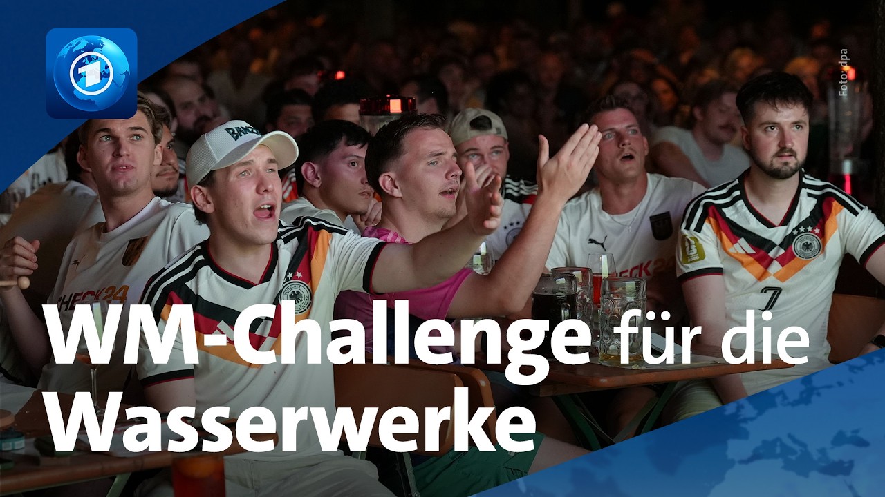 Fußball-WM: Warum Halbzeitpausen den Wasserverbrauch nach oben treiben