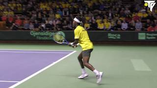 Mikael Ymer VS Marcelo Tomas Barrios Vera l Davis Cup, Sweden - Chile