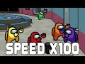 Among Us distraction dance animation - SPEED X100