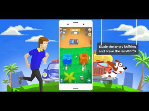 Doggie Run : dog running game! video thumbnail