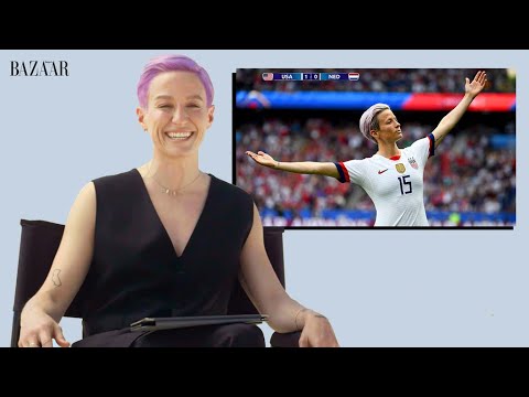梅根-拉皮諾解釋世界盃冠軍、標誌性的力量姿勢和最佳時尚時刻 | 哈珀的BAZAAR (Megan Rapinoe Explains World Cup Win, Iconic Power Pose & Best Fashion Moments | Harper’s BAZAAR)