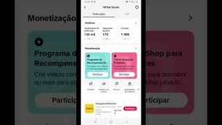 Ativando Monetização do TikTok! #monetização #tiktok #monetization #vídeocurto #ganhardinheiro